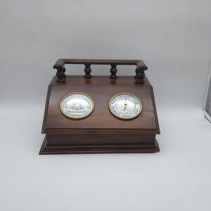 Vintage Taylor Desktop Weather Station -Thermometer and Barometer